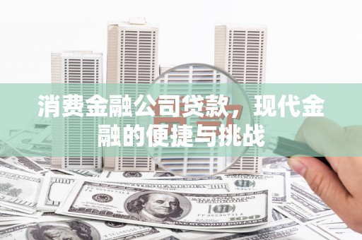 延吉消费金融公司贷款，现代金融的便捷与挑战