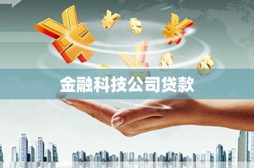 延吉金融科技公司贷款
