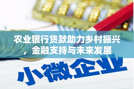 延吉农业银行贷款助力乡村振兴，金融支持与未来发展