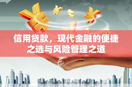 延吉信用贷款，现代金融的便捷之选与风险管理之道