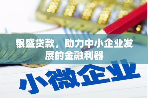 延吉银盛贷款，助力中小企业发展的金融利器