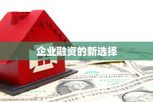 延吉企业融资的新选择