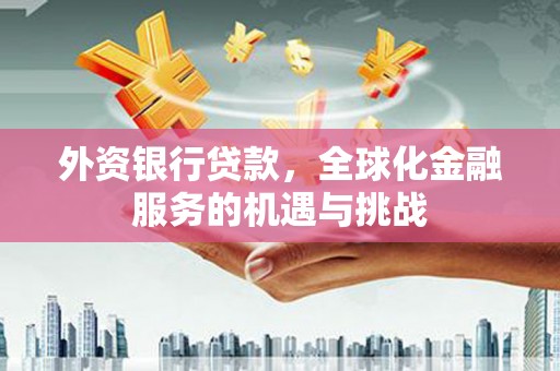 延吉外资银行贷款，全球化金融服务的机遇与挑战