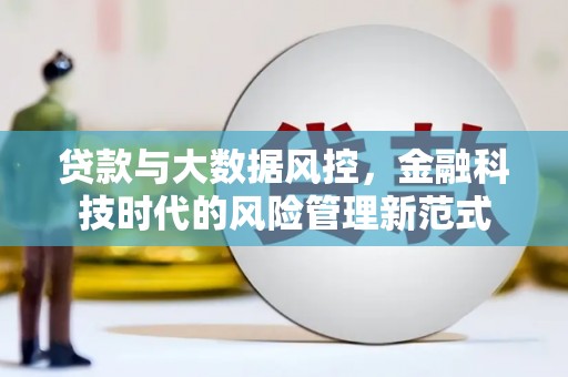 延吉贷款与大数据风控，金融科技时代的风险管理新范式