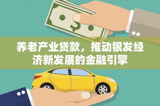 延吉养老产业贷款，推动银发经济新发展的金融引擎