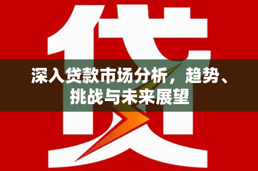 延吉深入贷款市场分析，趋势、挑战与未来展望