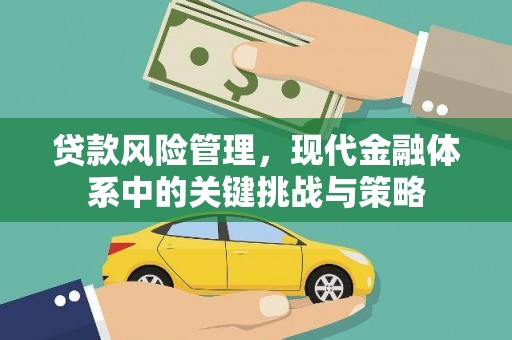 延吉贷款风险管理，现代金融体系中的关键挑战与策略