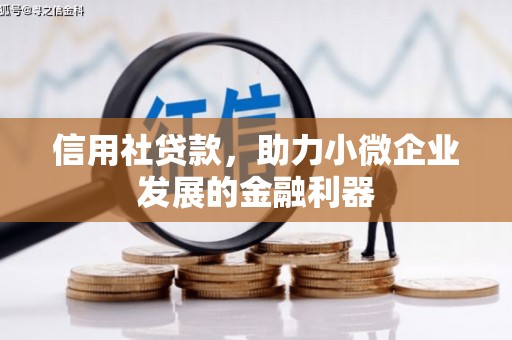 延吉信用社贷款，助力小微企业发展的金融利器