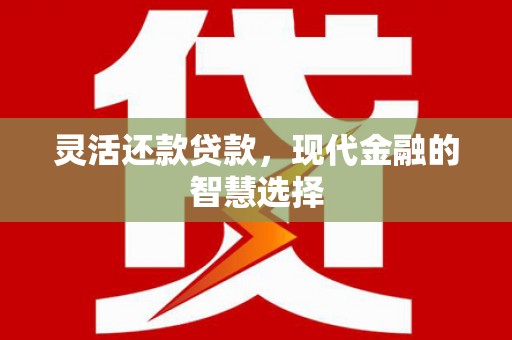 延吉灵活还款贷款，现代金融的智慧选择