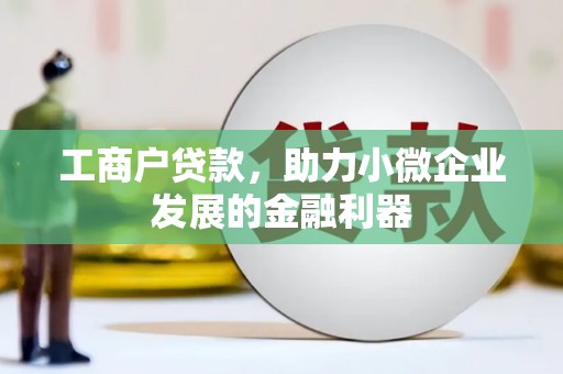延吉工商户贷款，助力小微企业发展的金融利器