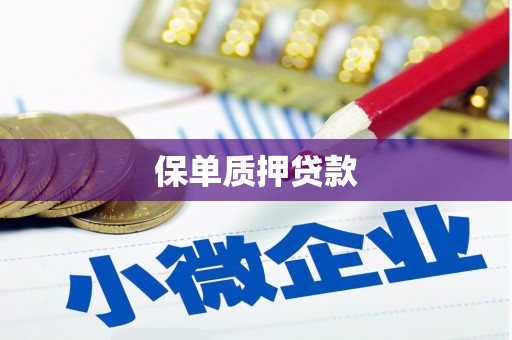 延吉保单质押贷款