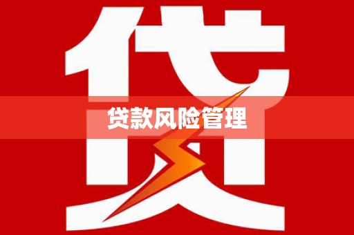 延吉贷款风险管理