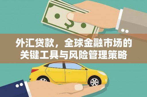 延吉外汇贷款，全球金融市场的关键工具与风险管理策略