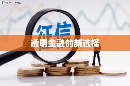 延吉透明金融的新选择