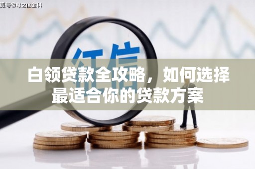 延吉白领贷款全攻略，如何选择最适合你的贷款方案